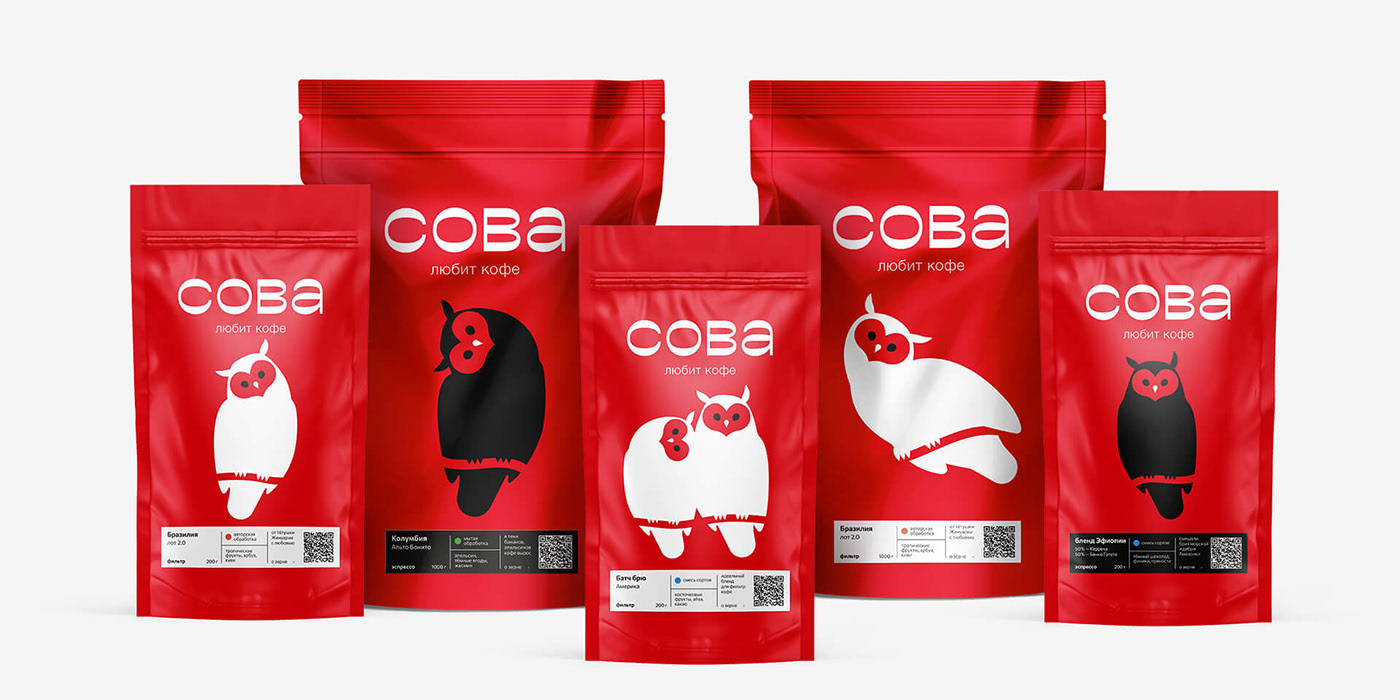 猫头鹰符号的品牌VI设计